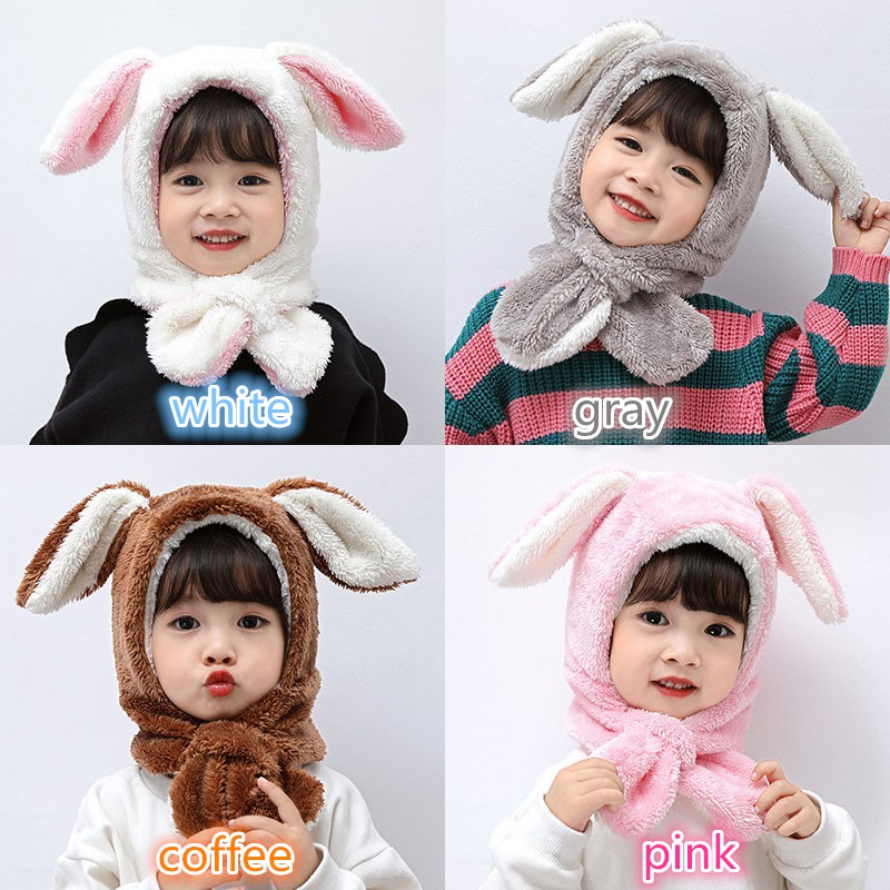 Nón trùm đầu giữ ấm dễ thương cho bé