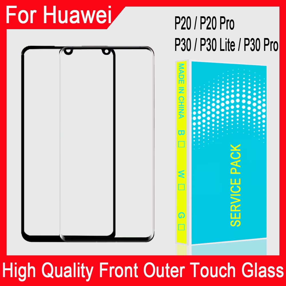 Màn Hình LCD Màn Hình Cảm Ứng Mặt Trước Kính Cho Huawei P20 P20 Pro P30 P30 Lite P30 Pro Bộ Số Hóa M
