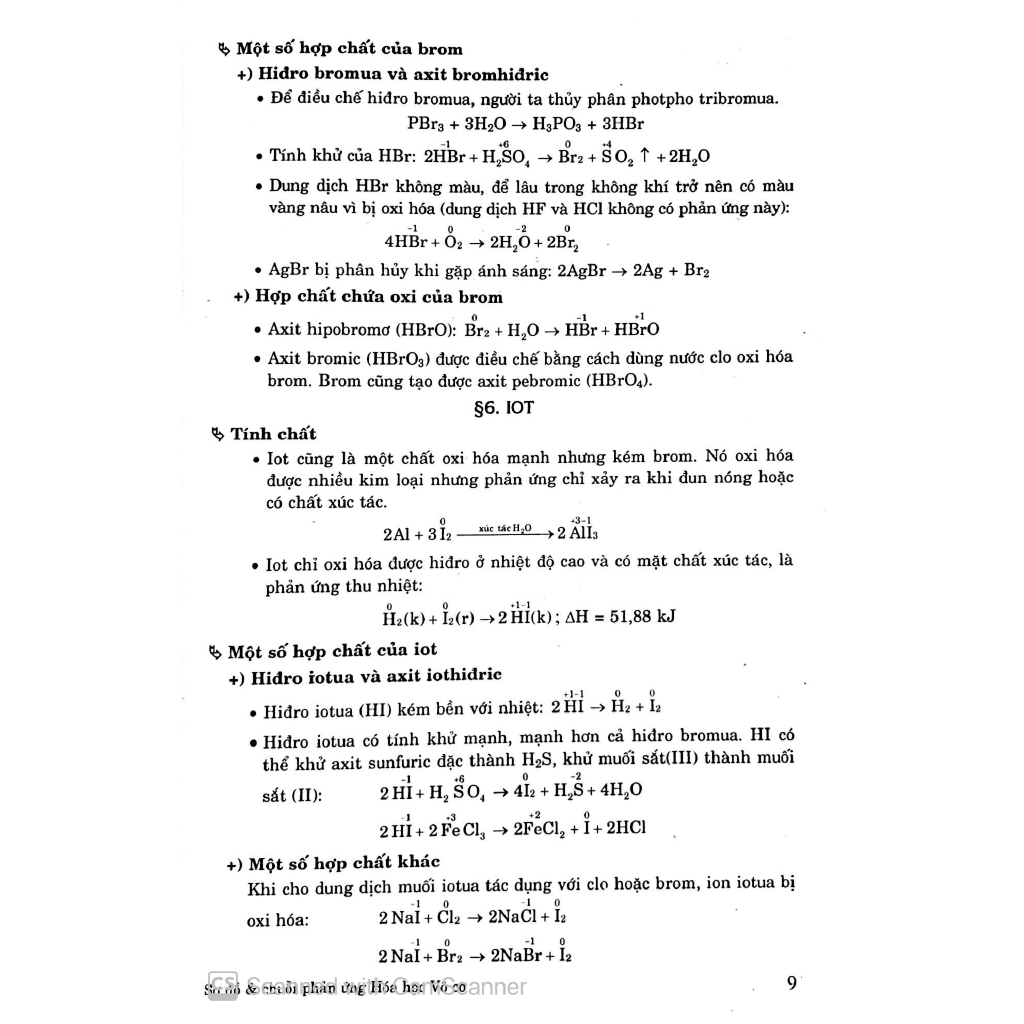 Sách - Sơ Đồ Và Chuỗi Phản Ứng Hóa: Vô Cơ  10-11-12