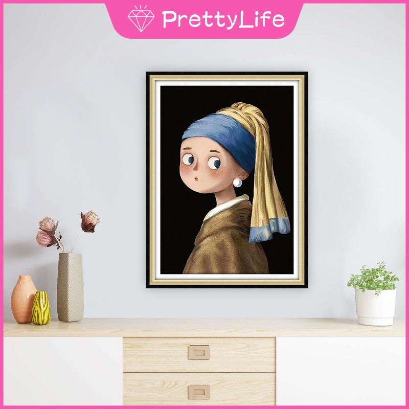 Bộ Tranh Đính Đá 5D Tự Làm 30x40cm Hình Thế Giới Nổi Tiếng