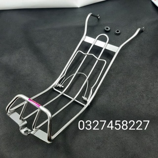 Baga giữa inox gắn xe wave thái, alpha, zx mẫu xưa