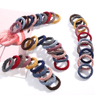 Bộ 10 thun cột tóc dày mềm cột êm tóc