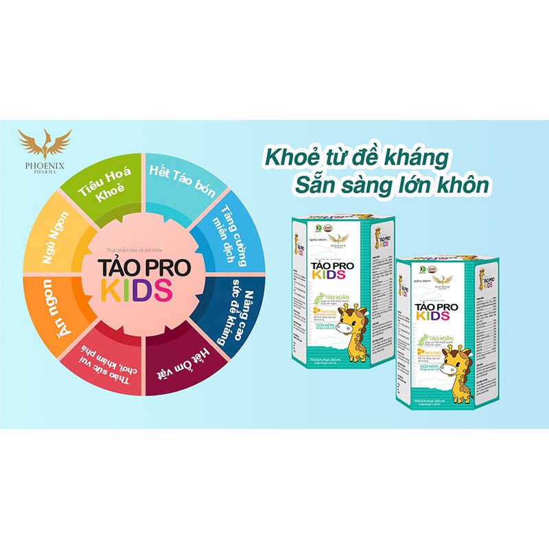 Tảo Pro Kids - giúp bé ăn ngon, ngủ ngon