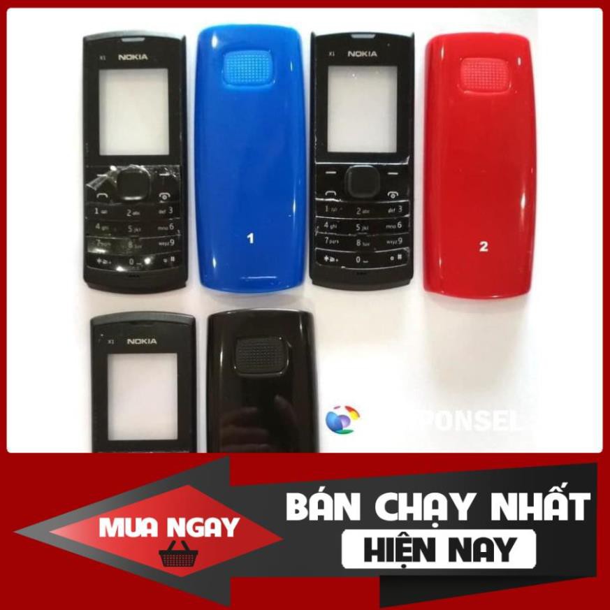 Free HOT Vỏ Nokia x1 01 có sườn tặng bàn phím zin kèm thao có 3 màu