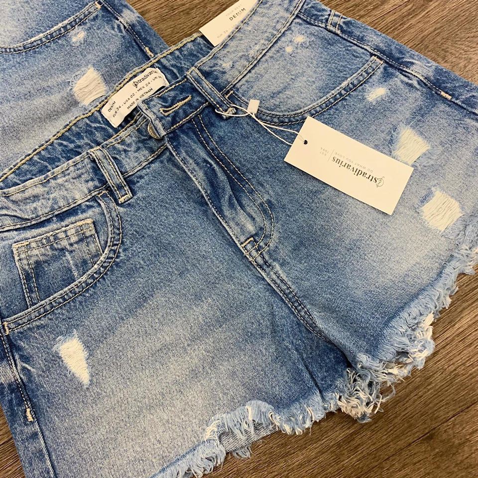 Quần short rách tua gấu 71Q09