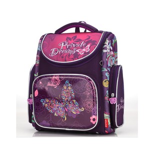 Cặp 3D Balo Học Sinh Chống Lưng Gù GOLOVE (màu Tím)