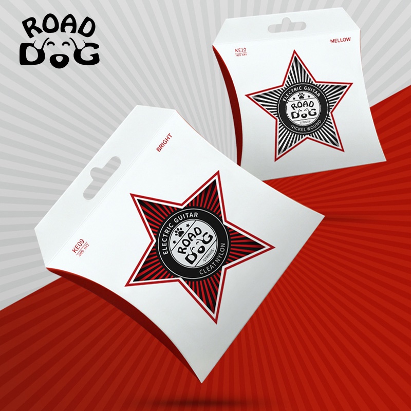 ROAD DOG Dây Đàn Guitar Điện Set6 Root KE-09 / KE-10 lon Coating Dây Đàn Guitar Điện Chống Rỉ Sét