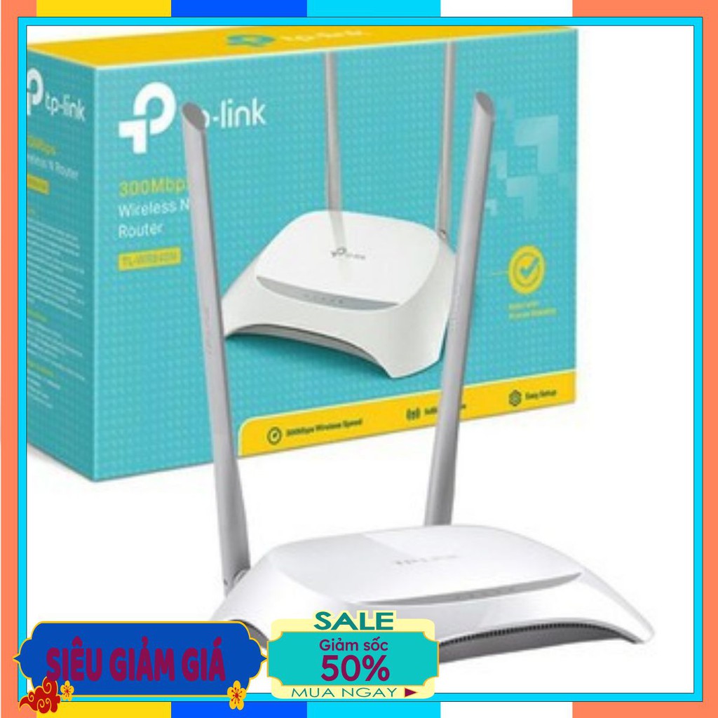 Bộ Phát Wifi TP-Link TL-WR840N Router Wifi Chuẩn N 300Mbps