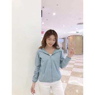 Áo gió nữ - 2 lớp , chống nắng , gió , bụi full tem tag , tặng túi đựng cao cấp  ྆