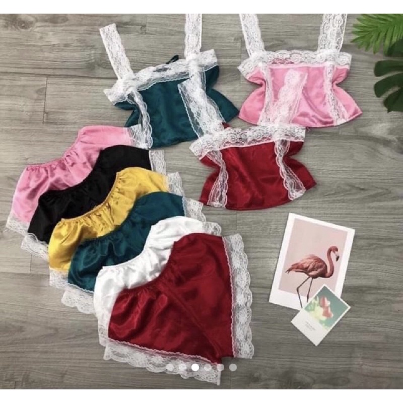 SET PHI REN TRẮNG CỘT DÂY SAU LƯNG - CHẤT LIỆU PHI MỀM MỊN - HÀNG MAY CHUẨN SHOP - SIZE 60kg ĐỔ LẠI ĐẸP. | BigBuy360 - bigbuy360.vn