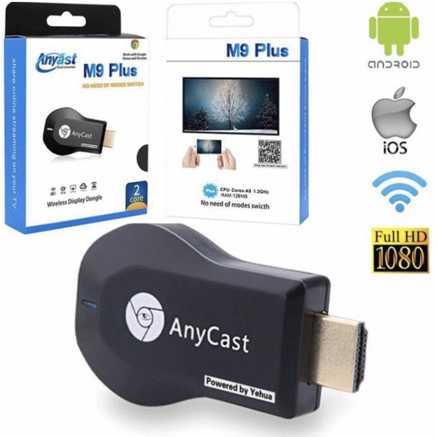 HDMI Không Dây ANYCAST M9 Plus - Tốc Độ Kết Nối Siêu Nhanh