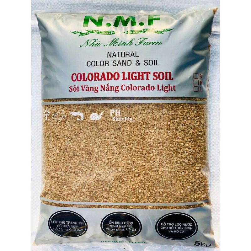 SỎI VÀNG NẮNG COLORADO NHÀ MÌNH FARM TRANG TRÍ BỂ CÁ, TRANG TRÍ TERRARIUM 500G, 1KG