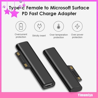 Bộ Chuyển Đổi Sạc Nhanh Usb C Pd Cho Microsoft Surface
