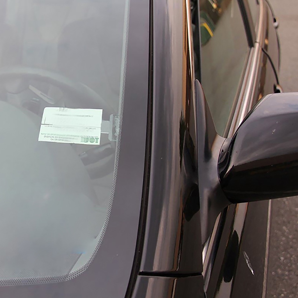 Kẹp Giữ Vé Máy Bay Bằng Nhựa Bền Trong Suốt Cho Văn Phòng