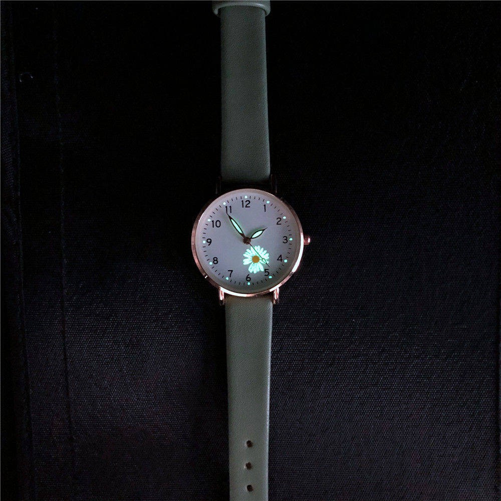 tử hồ Star Night Light Girl Heart Watch Nữ sinh viên Nữ thần dễ thương Nhật Bản bạn gái hai hoặc ba đứa trẻ bình thư