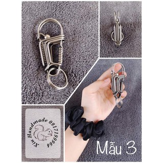 MÓC KHOÁ THỦ CÔNG LÒ XO INOX (mẫu 3)