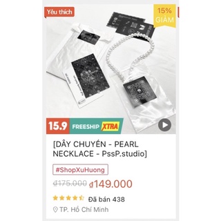 [ Dây chuyền PEARL necklace _ PssP.studio ]