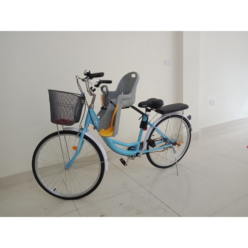 Ghế ngồi xe đạp BG6 Bikemate xuất Châu Âu, ghế xe đạp lắp trước cho mọi loại xe. mở chốt tháo lắp cơ động. maxload 15kg