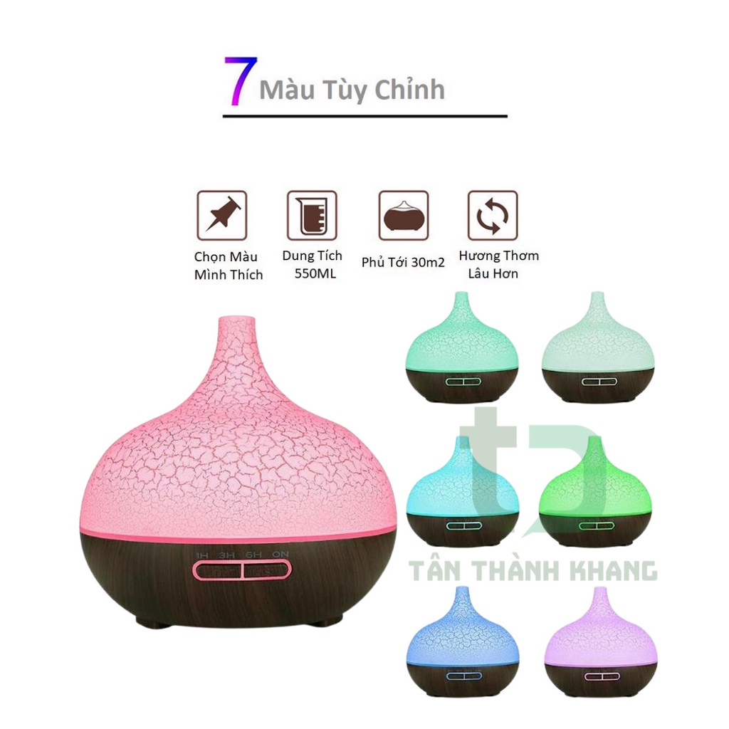 Máy Xông Tinh Dầu Cổ Cao Trứng Bảo Hành 12 Tháng-