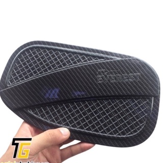 Ốp nắp bình xăng carbon ford everest 2016 - 2021 vân carbon