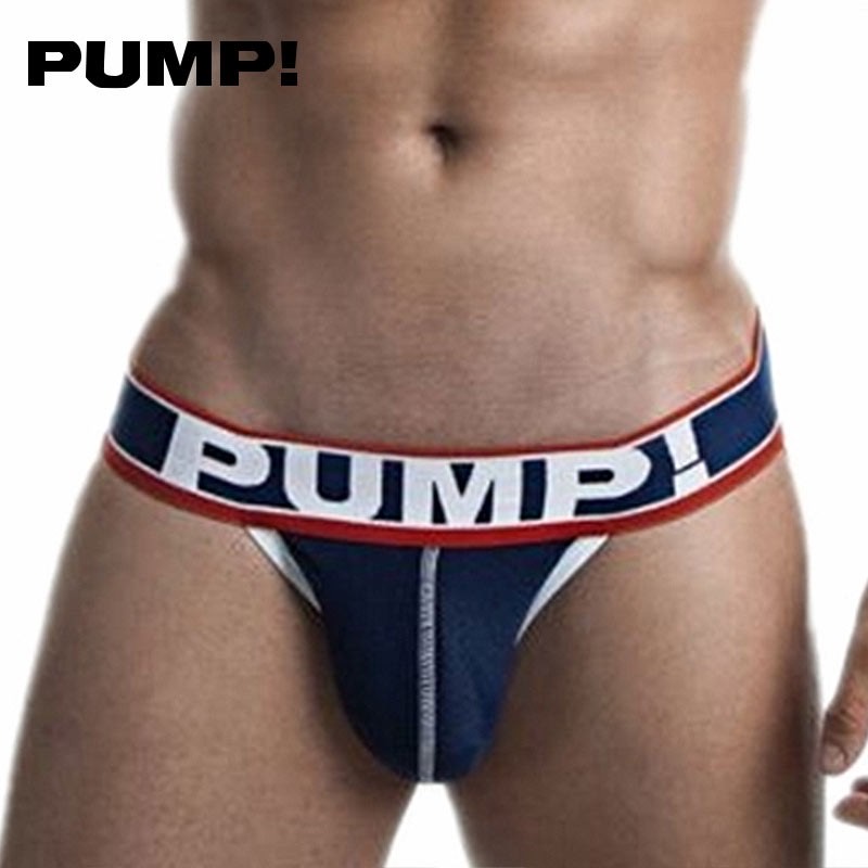 ORLVS PUMP Đồ lót nam Sexy Thấp eo Lưới Thoáng khí mềm mại Jockstrap G-String Thong