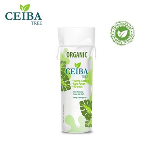 Bông Tẩy Trang Organic Dành Cho Da Nhạy Cảm 80 Miếng