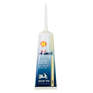 NHỚT SHELL AX7 Ga 10W-40 1L và Láp Shell 120ML [Típ]