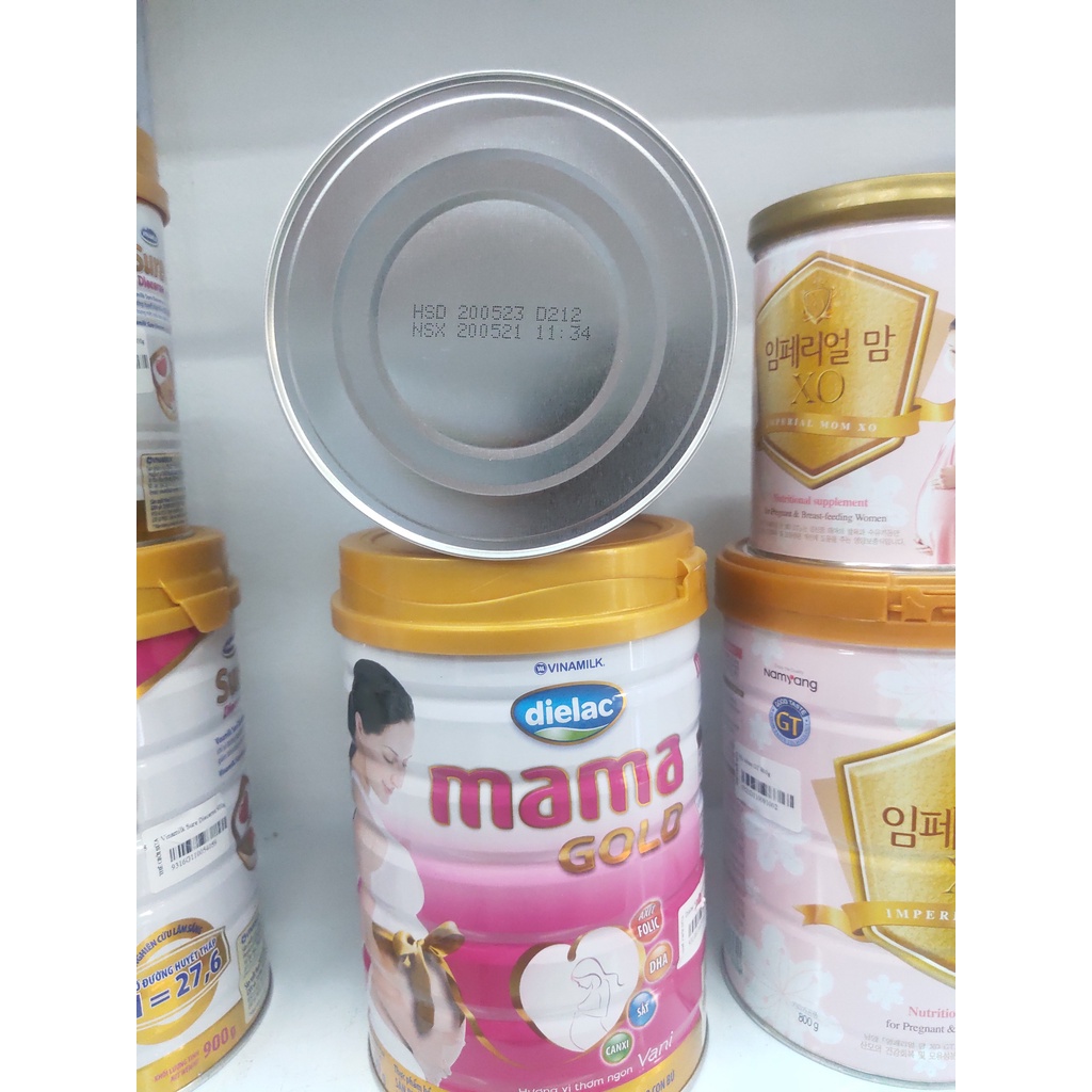 Sữa Dielac Mama Gold 900g Date 2023