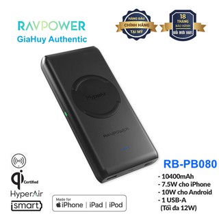 Sạc dự phòng Ravpower RP-PB080 10400mAh
