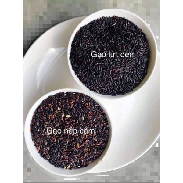 Gạo Lứt Đen Dẻo Điện Biên (Túi 2kg) -Dẻo mềm,ngọt cơm.