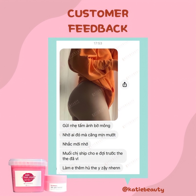 COMBO Cải thiện thâm mông, body - BODY ACNES COMBO | KATIEBEAUTY