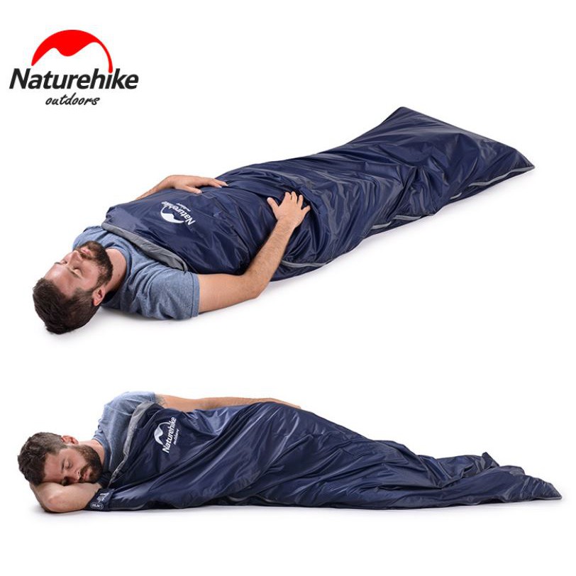 [⚡COMBO GỐI] Túi Ngủ Naturehike NH15S003-D LW180 - Tặng Kèm Gối Thổi Hơi | Hana_hanahouse