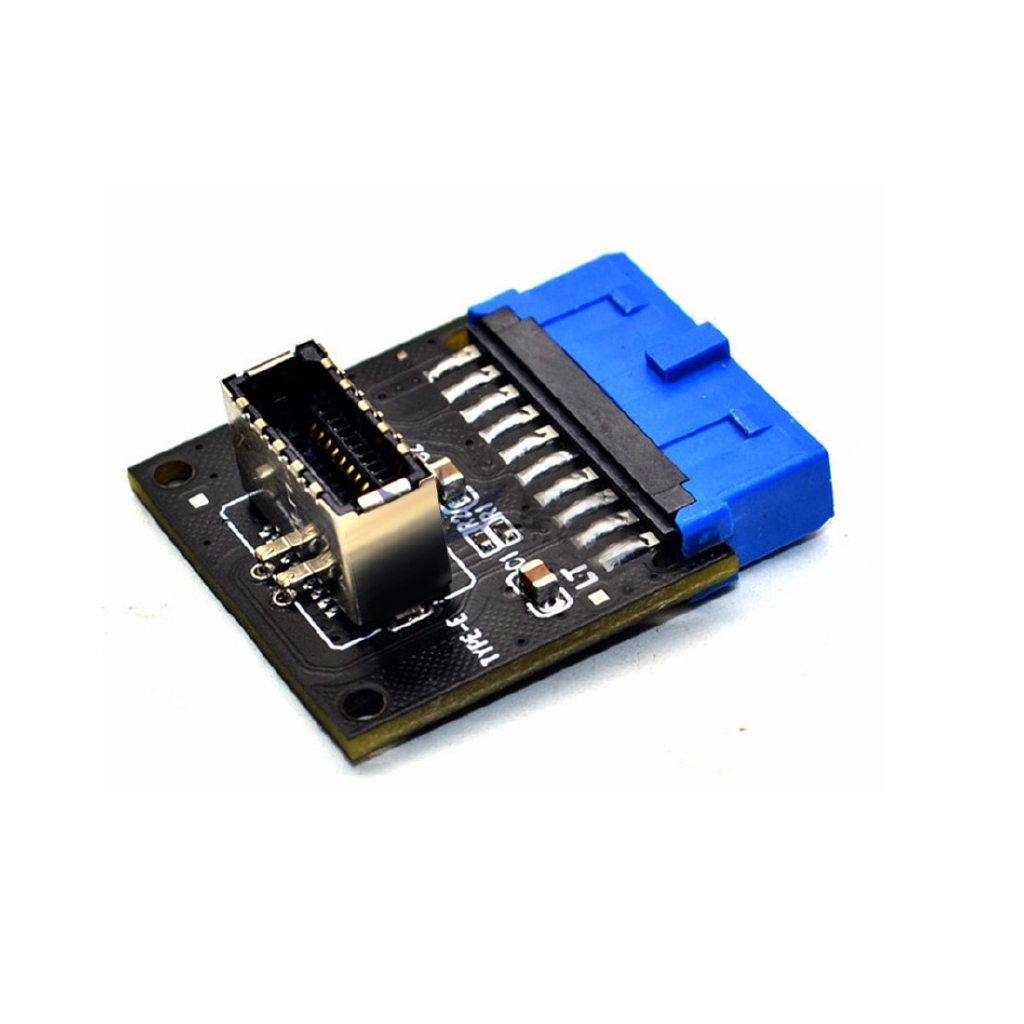 Bộ Chuyển Đổi Mở Rộng Bảng Mạch Chủ PC USB3.1 TYPE C 3.0 19 Pin Sang TYPE-E 20Pin Cho ASUS