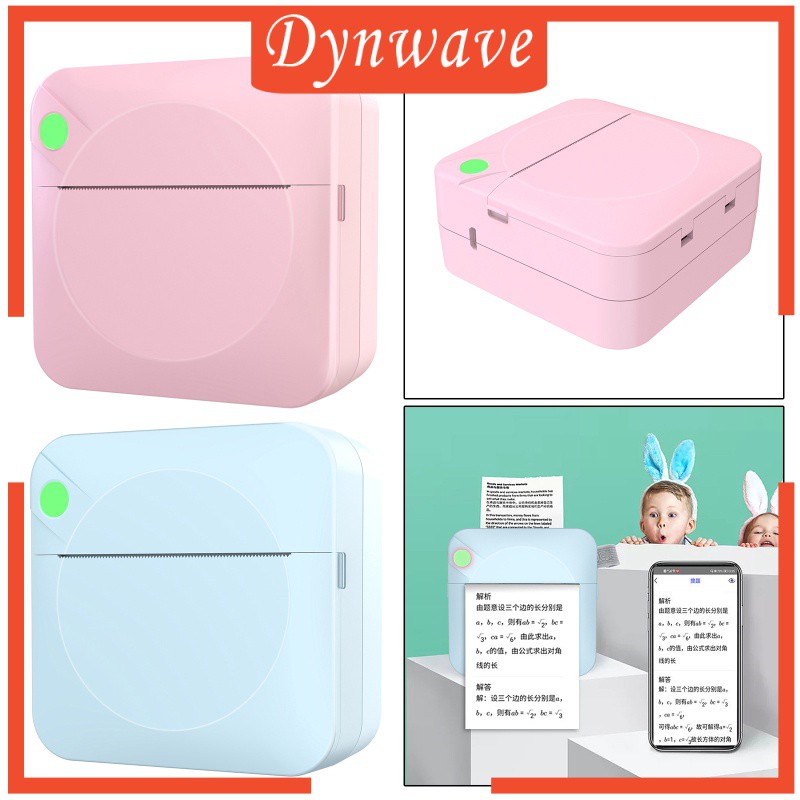 [DYNWAVE] 203DPI Mini Portable Pocket Photo Printer for Picture Study DIY English