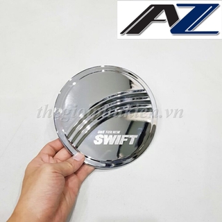 Ốp nắp bình xăng suzuki swift 2019 2021-mạ crom