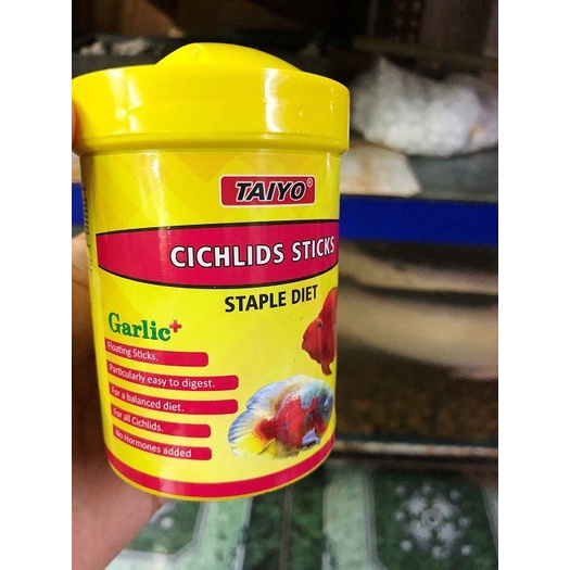 TAIYO CICHLIDS STICKS 50g - Thức ăn hàng ngày phù hợp với cichlid Omnivorous, nhiều loài Nam Mỹ