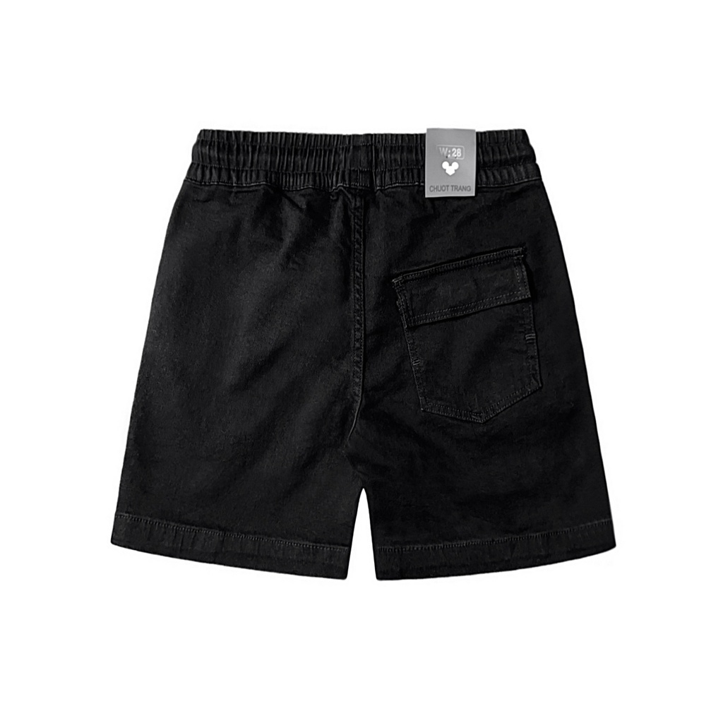 Quần SHORT JEAN lưng thun CHUOTTRANG