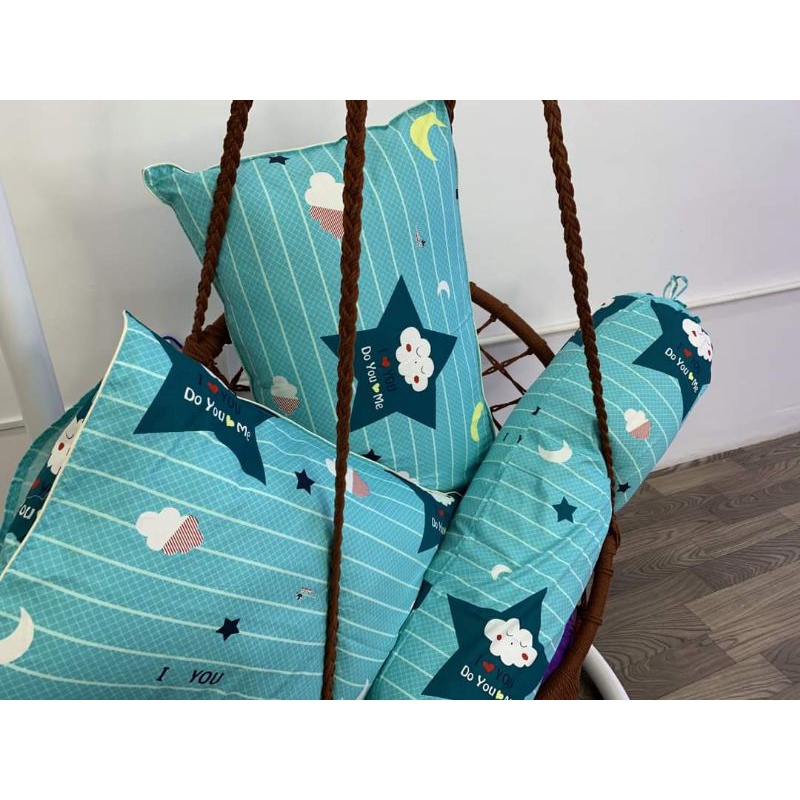 Drap Thắng Lợi, ga trãi giường cao cấp thoáng mát cotton 100% ( 4 món) SAO NGỌC