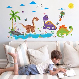 Decal dán tường khủng long cho bé MS-