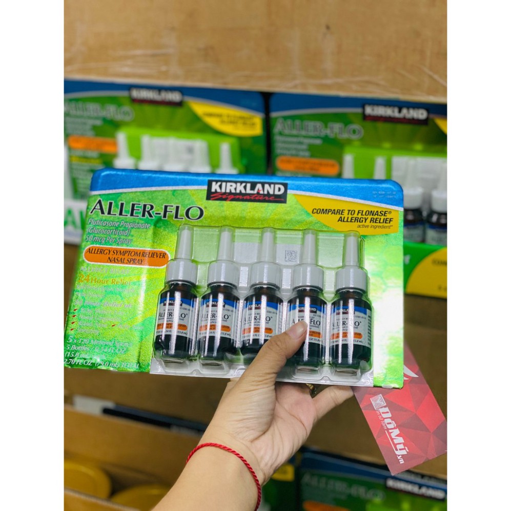 Xịt viêm xoang Kirkland Aller-Flo bộ 5 lọ của Mỹ