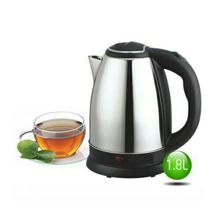 [Hoả tốc 1h]Ấm đun nước siêu tốc inox-siêu đun nước siêu tốc, nồi đun nướ 1,8 lít