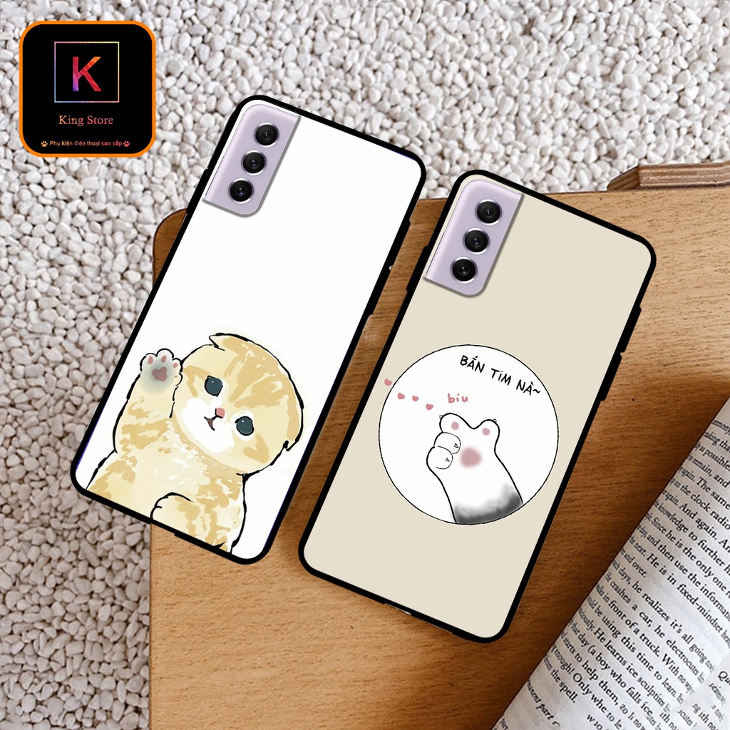 Ốp Samsung S21 - S21 FE -  S21 PLUS - S21 Ultra - Ốp lưng Samsung in hình Mèo con siêu đáng yêu, ngộ nghĩnh