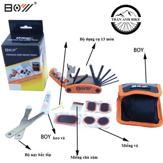 Bộ đồ nghề vá săm xe đạp BOW