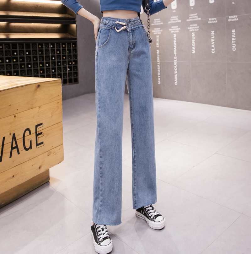 Quần Jeans Dài Ống Loe Thời Trang Dành Cho Nữ