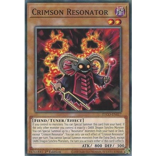 Thẻ bài Yugioh - TCG - Crimson Resonator / ETCO-EN017'