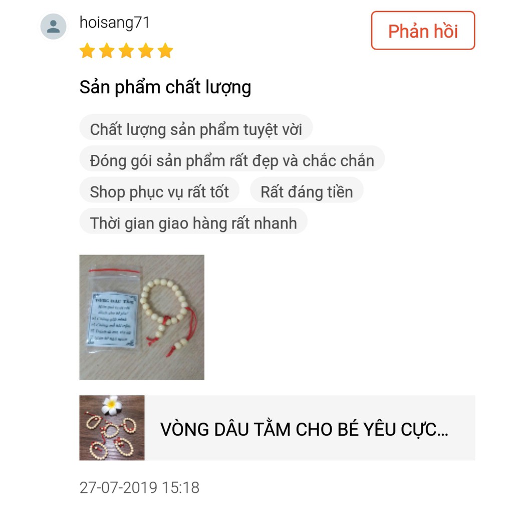 vòng dâu tằm FREESHIP Vòng Dâu Cho Bé Freesize Siêu Đáng Yêu