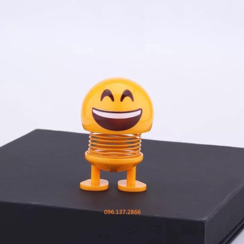 [Giá rẻ shop bán sỉ] Đồ chơi thú nhún lò xo Emoji cảm xúc