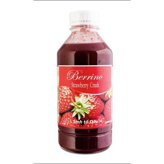 Sinh Tố Berino Dâu chia 100g làm sữa chua, trà sữa, pha chế......