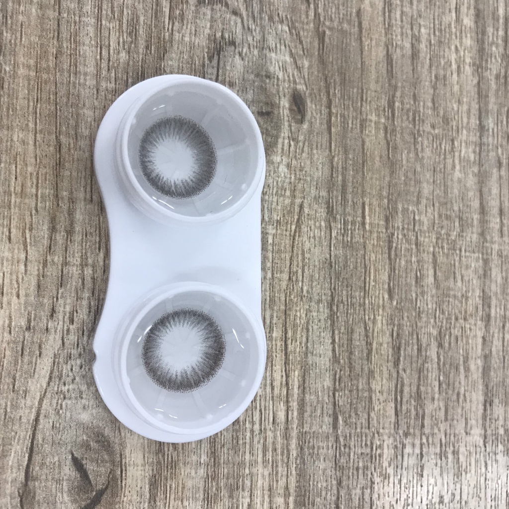 Kính Áp Tròng Hera WJB Gray Hàn Quốc Lens Xám Dia 14.2 Có Độ Cận