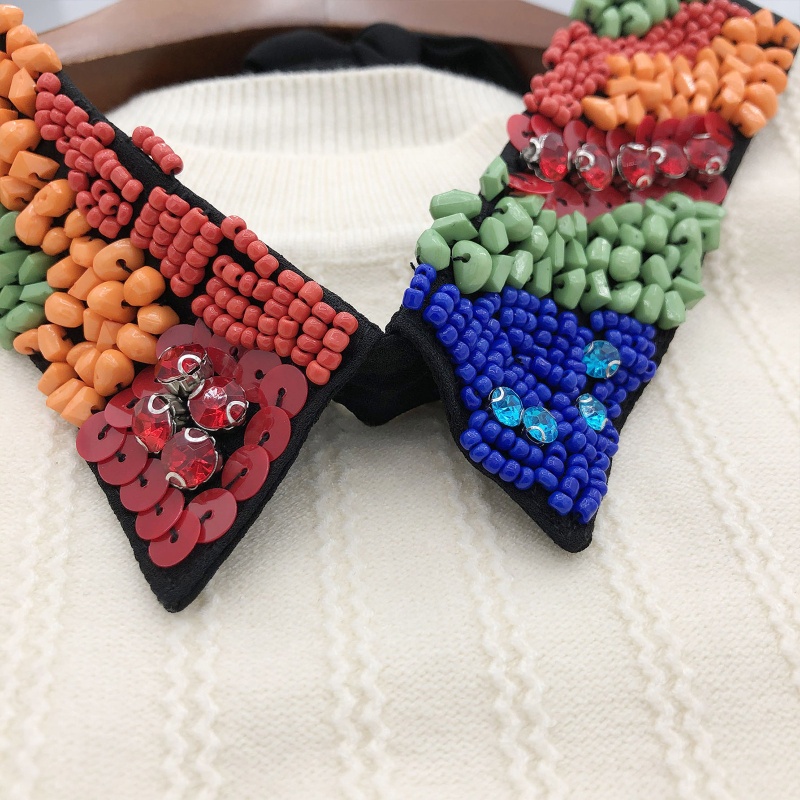 Vòng Cổ Choker Đính Hạt Có Thể Tháo Rời